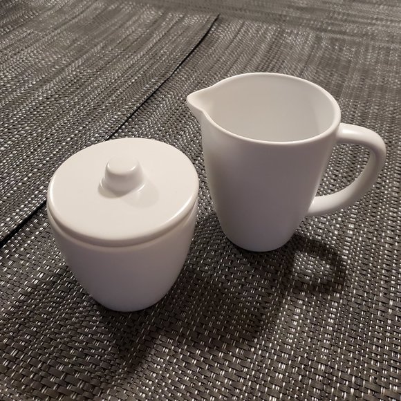 West Elm Stoneware Cream and Sugar Set - NWOT - Picture 1 of 8
